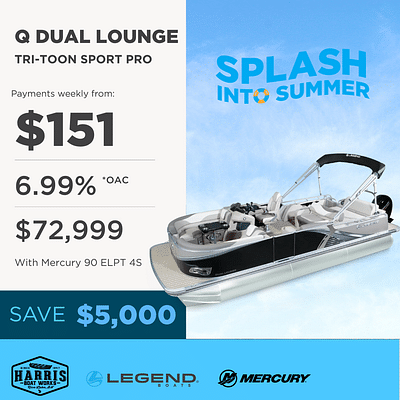 BOATZON | 2023 Legend Q DUAL LOUNGE SPORT PRO