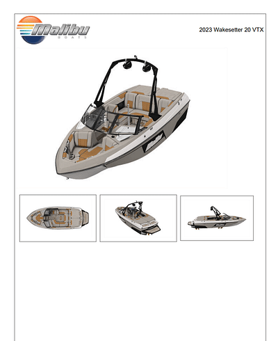BOATZON | 2023 Malibu Boats 20 VTX