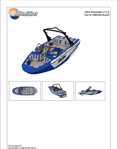 BOATZON | 2023 Malibu Boats 21 LX