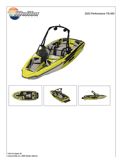 BOATZON | 2023 Malibu Boats TXI