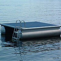 BOATZON | 2024 AquaCycle Paddleboats SWIM RAFT 8X12 WITH VINYL FLOOR AND LADDER BOATZON | 2024 AquaCycle Paddleboats SWIM RAFT 8X12 WITH VINYL FLOOR AND LADDER
