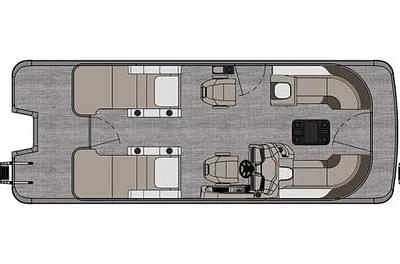 BOATZON | 2024 Avalon 2585 LSZ Rear Lounge