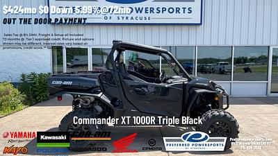 BOATZON | 2024 CanAm Commander XT 1000R Triple Black