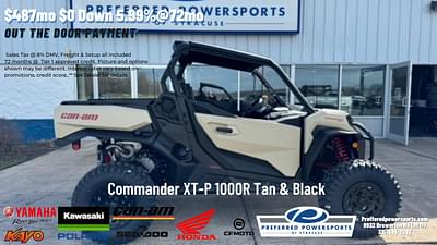 BOATZON | 2024 CanAm Commander XTP 1000R Tan  Black