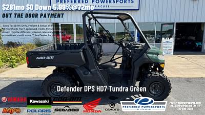 BOATZON | 2024 CanAm Defender DPS HD7 Tundra Green