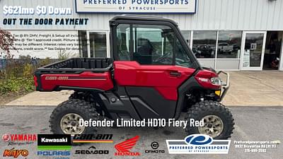 BOATZON | 2024 CanAm Defender Limited HD10 Fiery Red