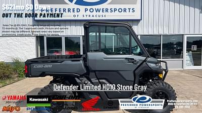 BOATZON | 2024 CanAm Defender Limited HD10 Stone Gray