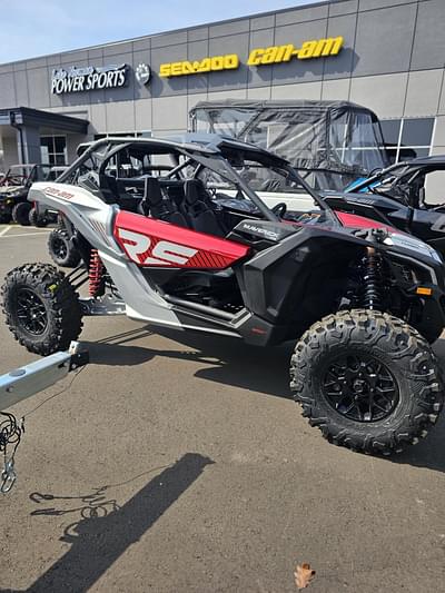 BOATZON | 2024 CanAm Maverick X3 RS TURBO RED  SILVER