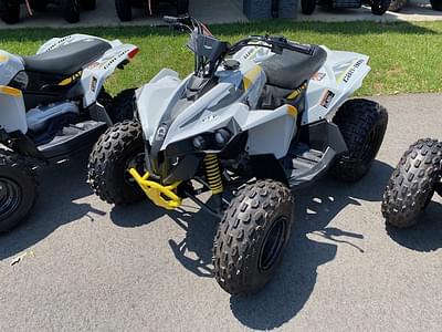 BOATZON | 2024 CanAm Renegade 110 EFI Gray  Yellow  Blue  Black