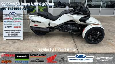 BOATZON | 2024 CanAm Spyder F3 T Pearl White