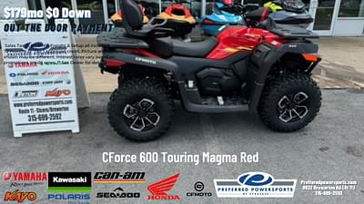 BOATZON | 2024 CFMOTO CForce 600 EPS Touring Magma Red