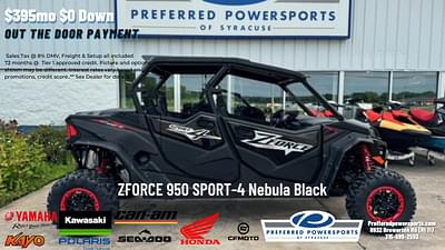 BOATZON | 2024 CFMOTO ZFORCE 950 SPORT4  Nebula Black