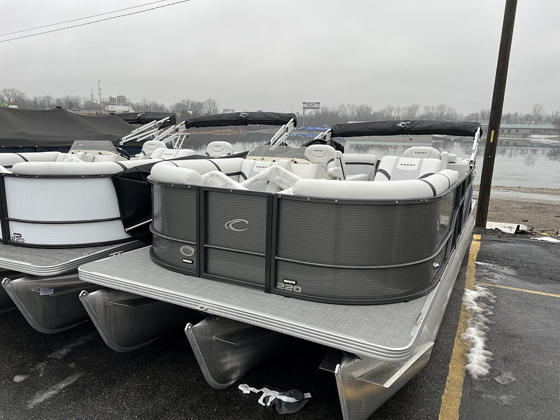 New 2024 Crest Pontoons Classic LX 220 SLC TriToon for sale in ...