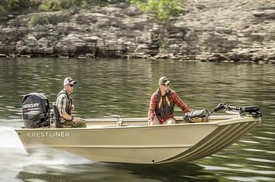 BOATZON | 2024 Crestliner 1660 Retriever Jon Deluxe Tiller