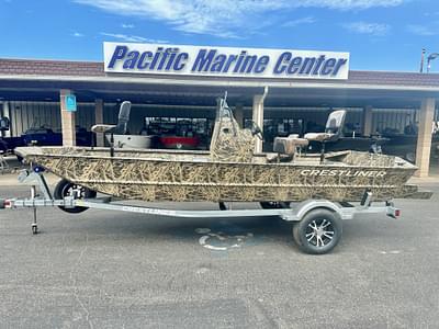 BOATZON | 2024 Crestliner 1860 Retriever CC w 80 HP Mercury Jet