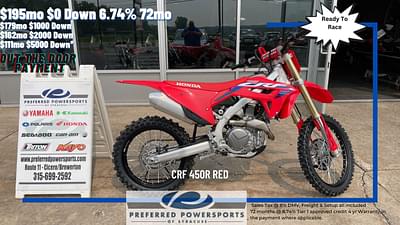 BOATZON | 2024 Honda CRF 450R Red