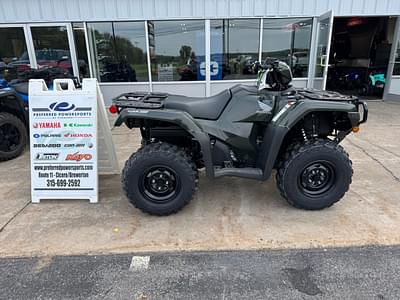 BOATZON | 2024 Honda Rubicon 4x4 Automatic DCT Black Forest Green