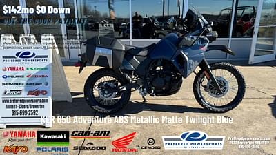 BOATZON | 2024 Kawasaki KLR 650 Adventure ABS Metallic Matte Twilight Blue