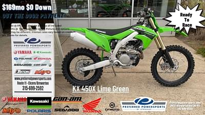 BOATZON | 2024 Kawasaki KX 450X Lime Green