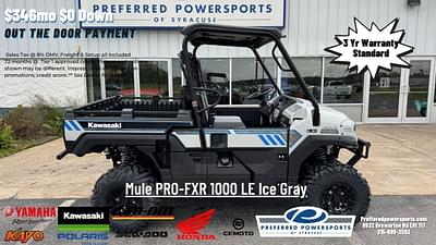 BOATZON | 2024 Kawasaki Mule PROFXR 1000 LE Ice Gray