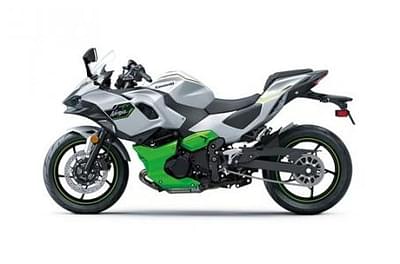 BOATZON | 2024 Kawasaki Ninja 7 Hybrid ABS  Metallic Bright Silver  Metallic Matte Lime Green  Ebony