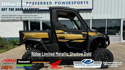 BOATZON | 2024 Kawasaki Ridge Limited Metallic Shadow Gold