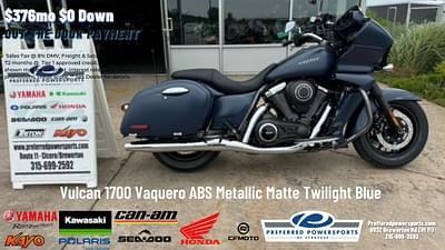 BOATZON | 2024 Kawasaki Vulcan 1700 Vaquero ABS Metallic Matte Twilight Blue