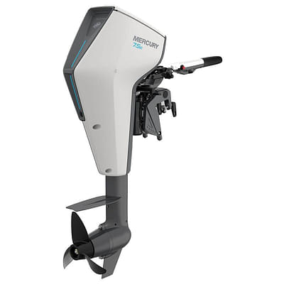 BOATZON | 2024 Mercury Avato 75 Electric Outboard Long Shaft with Tiller Handle Kit