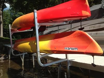 BOATZON | 2024 Pier Pleasure Kayak Rack  Supports