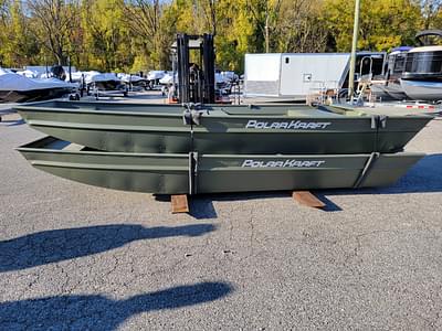 BOATZON | 2024 Polar Kraft 1448 jon boat  14 long 48 bottom width 15 transon In stock