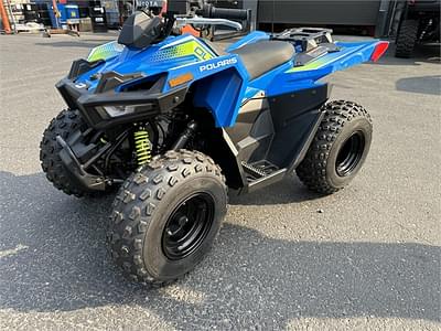 BOATZON | 2024 Polaris Industries ATV24OUTLAW 70BLUELIME