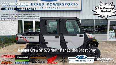 BOATZON | 2024 Polaris Industries Ranger Crew SP 570 Northstar Edition Ghost Gray