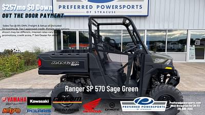 BOATZON | 2024 Polaris Industries Ranger SP 570 Sage Green