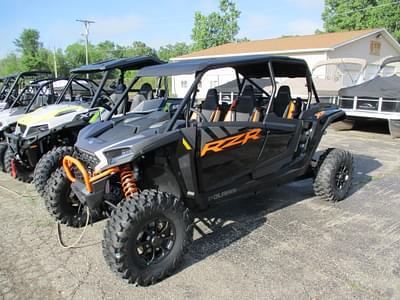 BOATZON | 2024 Polaris Industries RZR XP4 1000 ULTIMATE MATTE TITANIUM ONYX BLACK