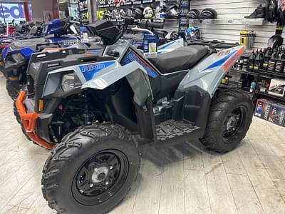 BOATZON | 2024 Polaris Industries SCRAMBLER 850  STORM GRAYRADAR BLUE