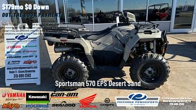 BOATZON | 2024 Polaris Industries Sportsman 570 EPS Desert Sand