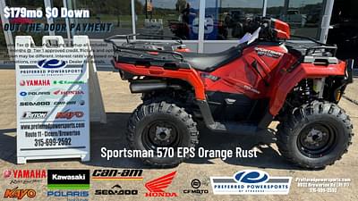 BOATZON | 2024 Polaris Industries Sportsman 570 EPS Orange Rust