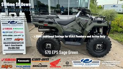 BOATZON | 2024 Polaris Industries Sportsman 570 EPS Sage Green