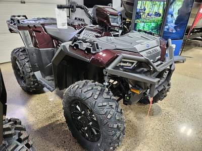 BOATZON | 2024 Polaris Industries Sportsman 850 Ultimate Trail Crimson Metallic