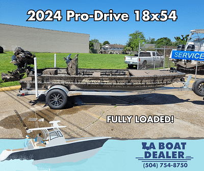 BOATZON | 2024 Pro Drive 18x54 X Series TD