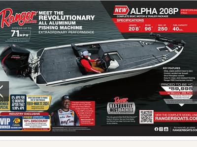 BOATZON | 2024 Ranger Boats Alpha 208P