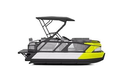 BOATZON | 2024 SeaDoo Switch Cruise 18  170 hp Neon Yellow T1852 Trailer Included