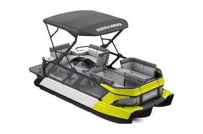 BOATZON | 2024 SeaDoo Switch Cruise 18  170 hp Neon Yellow T1852 Trailer Included