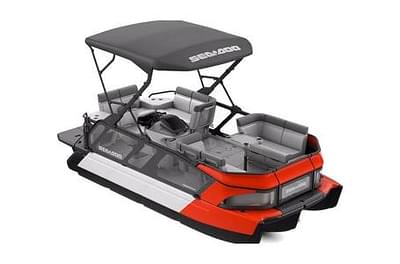 BOATZON | 2024 SeaDoo Switch Cruise 18  230hp Lava Red T1804 Galvanized Trailer Included