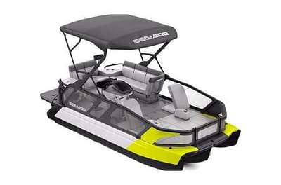 BOATZON | 2024 SeaDoo Switch Sport 18  230hp Neon Yellow T1823 Trailer Included