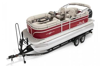 BOATZON | 2024 Sun Tracker Party Barge 22 XP3 Trailer included