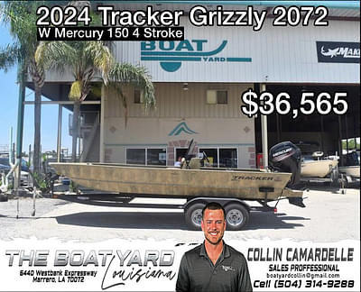 BOATZON | 2024 Tracker Boats Grizzly 2072