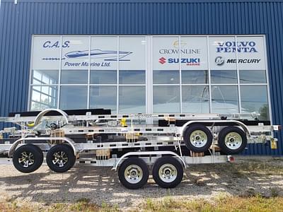 BOATZON | 2024 Venture Trailer Inc Tandem Axle Aluminum Bunk Trailer for Boats 1829