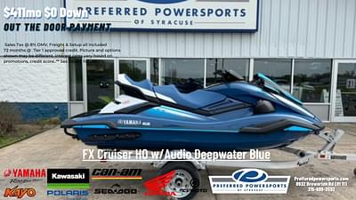 BOATZON | 2024 Yamaha FX Cruiser HO wAudio Deepwater Blue