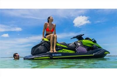 BOATZON | 2024 Yamaha FX Cruiser SVHO wAudio BlackAcid Green